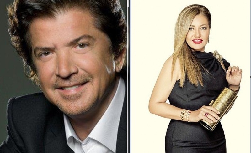 هكذا عايد وليد توفيق صديقته ليلى علوي.. بالصورة